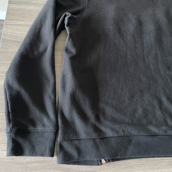 PINK Double Zipper Crewneck Sweatshirt - Size Large - Picture 9 of 14